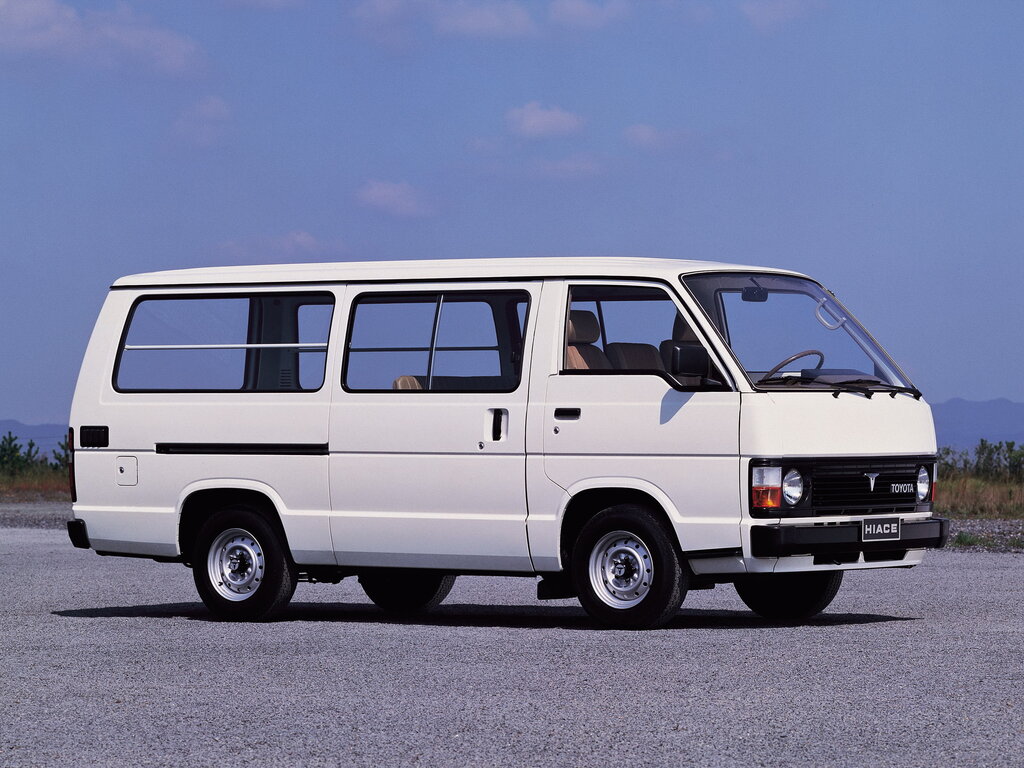 Toyota Hiace (LH50, LH51, LH60, LH61, LH66, LH70, LH71, YH50, YH51, YH53, YH56, YH60, YH61, YH63, YH66) 3 поколение, минивэн (12.1982 - 07.1989)